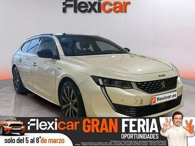 Usado Peugeot 508 SW GT-line 130 CV (95 kW) 2020 Blanco Familiar