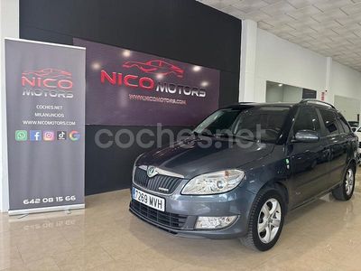Usado Skoda Fabia GreenLine 75 CV (55 kW) 2012 Gris / plata Utilitario