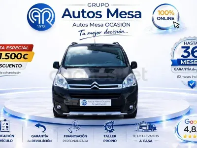 Usado Citroën Berlingo XTR 100 CV (73 kW) 2016 Negro Monovolumen