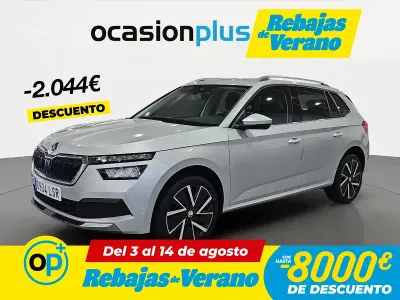 Usado Skoda Kamiq Ambition 150 CV (110 kW) 2021 Gris SUV