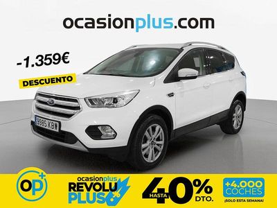 Usado Ford Kuga Titanium 120 CV (88 kW) 2017 Blanco SUV