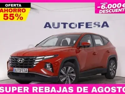 Usado Hyundai Tucson 150 CV (110 kW) 2021 Rojo SUV