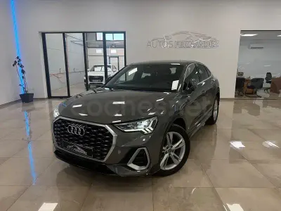 Usado Audi Q3 Sportback S-Line 150 CV (110 kW) 2020 Gris / plata SUV