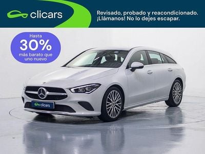 Usado Mercedes CLA220 Shooting Brake 190 CV (139 kW) 2021 Blanco Familiar