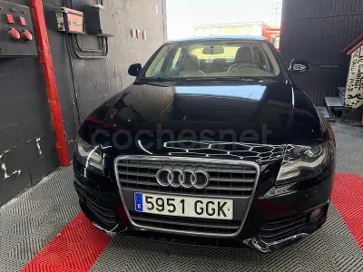Usado Audi A4 143 CV (105 kW) 2008 Negro Berlina