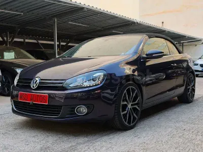 Usado VW Golf Cabriolet 105 CV (77 kW) 2011 Azul Descapotable