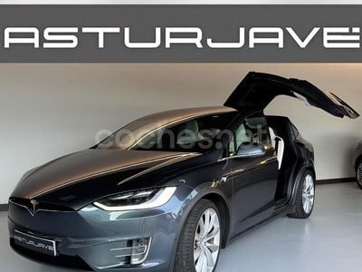 Gris Usado 2018 Tesla Model X SUV | 49.900 € (Precio justo)