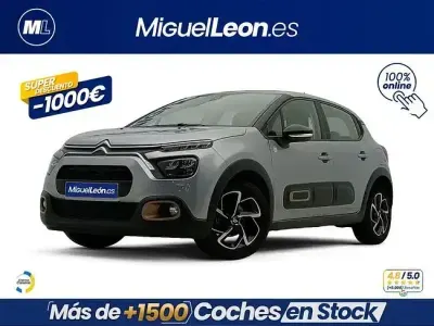 Usado Citroën C3 PureTech 83 CV (61 kW) 2023 Gris / plata Utilitario