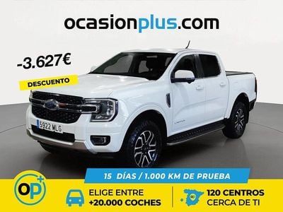 Usado Ford Ranger Limited 170 CV (125 kW) 2023 Blanco Recogida