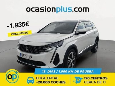 Usado Peugeot 5008 Allure 130 CV (95 kW) 2021 Blanco SUV