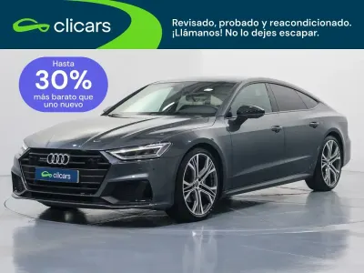 Usado Audi A7 Sportback 286 CV (210 kW) 2020 Gris Utilitario