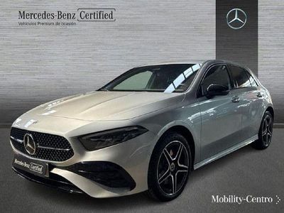 Usado Mercedes A250 AMG line 218 CV (160 kW) 2025 Plata hightech