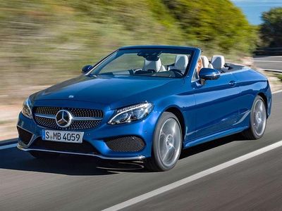 Blanco Usado 2017 Mercedes C220 Descapotable | 27.790 € (Un poco caro)