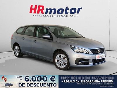Gris Usado 2020 Peugeot 308 Active Familiar | 12.750 € (Precio justo)