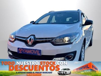 Usado Renault Mégane GrandTour LIMITED 116 CV (85 kW) 2016 Blanco Familiar