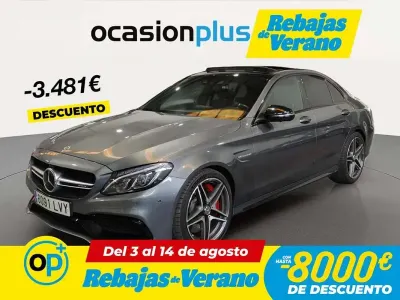 Usado Mercedes C63 AMG AMG 510 CV (375 kW) 2018 Gris Berlina