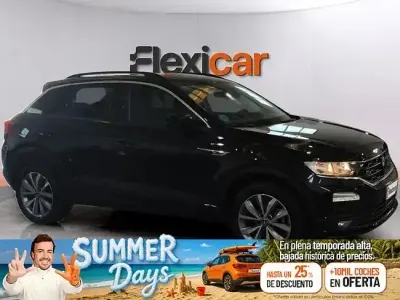 Usado VW T-Roc R-line 150 CV (110 kW) 2021 Negro SUV