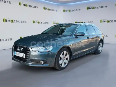 Usado Audi A6 204 CV (150 kW) 2013 Gris / plata Familiar