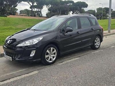 Usado Peugeot 308 SW Sport 136 CV (100 kW) 2008 Negro Familiar