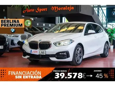 Usado BMW 116 Shadowline 116 CV (85 kW) 2021 Blanco Utilitario