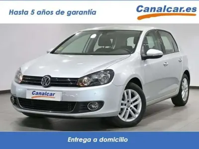 Usado VW Golf VI Sportline 105 CV (77 kW) 2010 Gris Utilitario