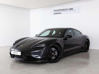 Usado Porsche Taycan Turbo S 559 kW (761 CV) 2022 Negro Berlina