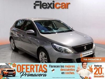 Usado Peugeot 308 Active 130 CV (95 kW) 2021 Gris Berlina