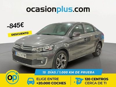 Usado Citroën C-Elysee I PureTech 82 CV (60 kW) 2019 Gris Berlina