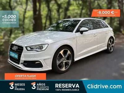 Usado Audi A3 Sportback Premium 150 CV (110 kW) 2015 Blanco Utilitario