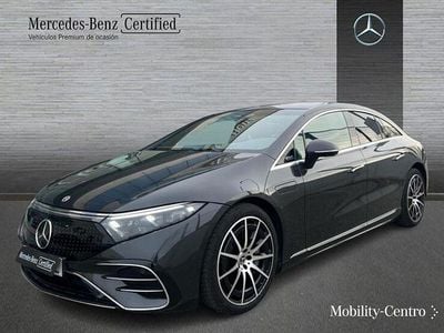 Usado Mercedes EQS450+ AMG line 264 kW (360 CV) 2023 Verde Berlina