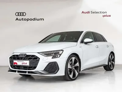 Usado Audi A3 Sportback S-Line 150 CV (110 kW) 2025 Blanco Utilitario