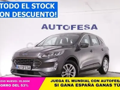 Usado Ford Kuga Titanium 120 CV (88 kW) 2021 Gris / plata SUV