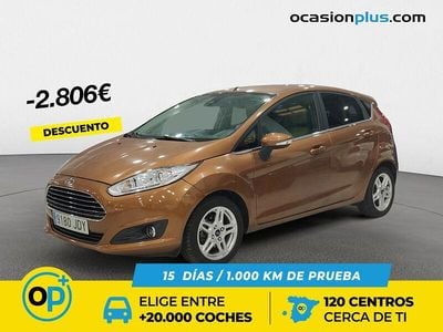 Marrón Usado 2015 Ford Fiesta Trend Utilitario | 7584 € (Precio justo)