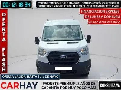 Usado Ford Transit Trend 130 CV (95 kW) 2021 Blanco Familiar