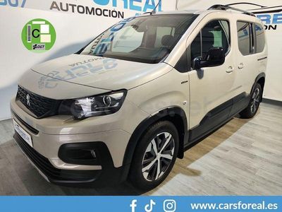 Usado Peugeot Rifter GT-line 130 CV (95 kW) 2019 Gris / plata Monovolumen
