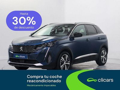 Usado Peugeot 3008 Allure 130 CV (95 kW) 2021 Azul SUV