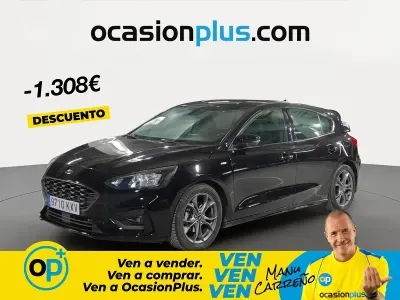 Usado Ford Focus ST-Line 125 CV (91 kW) 2019 Negro