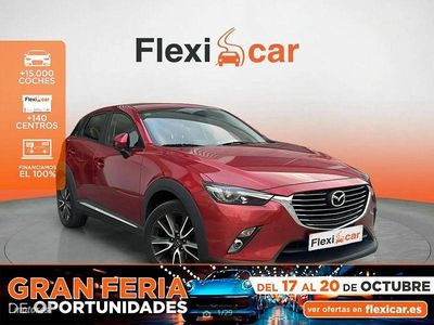 Usado Mazda CX-3 Luxury 120 CV (88 kW) 2017 Granate SUV