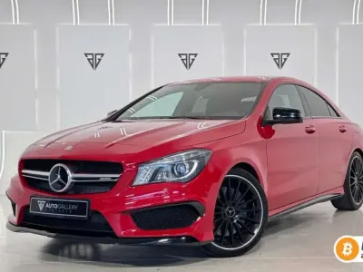 Usado Mercedes CLA45 AMG AMG 360 CV (264 kW) 2015 Rojo Coupe