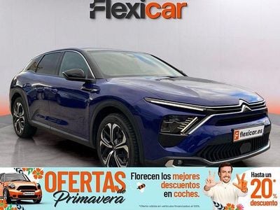 Usado Citroën C5 X Shine 225 CV (165 kW) 2023 Azul Familiar