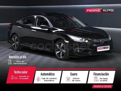 Usado Honda Civic Executive 182 CV (133 kW) 2019 Negro Berlina