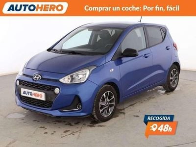 Usado Hyundai i10 Edition 87 CV (63 kW) 2019 Azul Utilitario