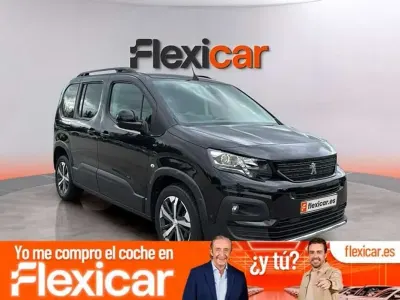 Usado Peugeot Rifter Business-Line 102 CV (75 kW) 2023 Negro Monovolumen