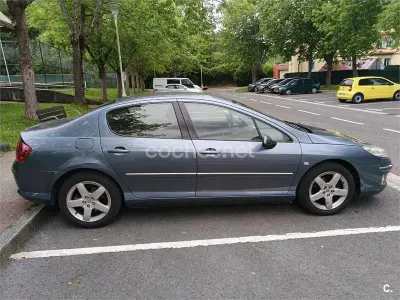 Usado Peugeot 407 Sport 140 CV (102 kW) 2007 Gris / plata Berlina