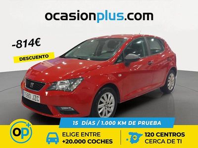 Usado Seat Ibiza Reference 75 CV (55 kW) 2017 Rojo