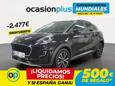Usado Ford Puma Titanium 125 CV (91 kW) 2022 Negro SUV