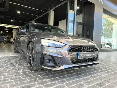 Usado Audi A5 S-Line 163 CV (119 kW) 2023 Gris Coupe