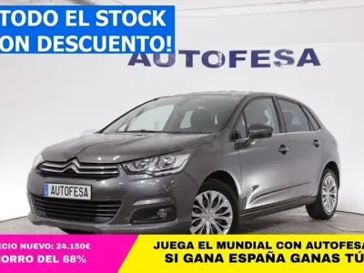 Usado Citroën C4 Feel 110 CV (80 kW) 2017 Gris / plata Berlina