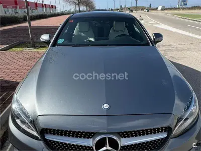 Usado Mercedes C220 170 CV (125 kW) 2016 Gris / plata Coupe