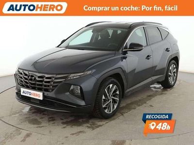Gris Usado 2021 Hyundai Tucson SUV | 20.545 € (Buen precio)